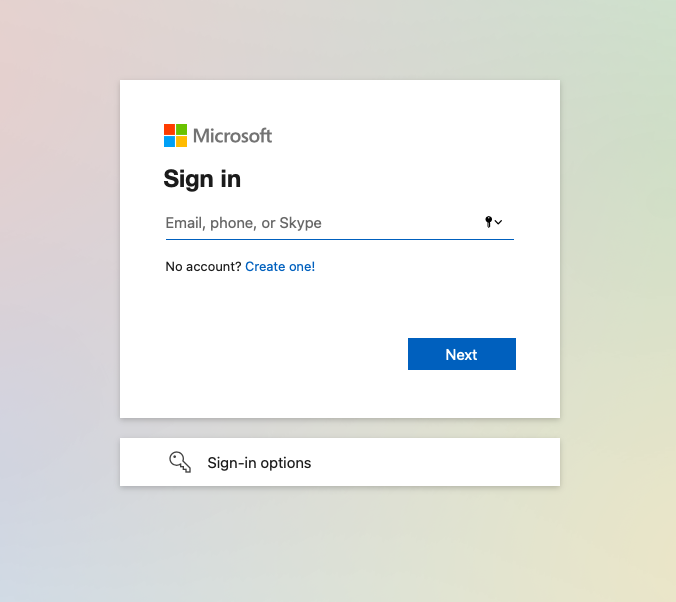 Outlook login